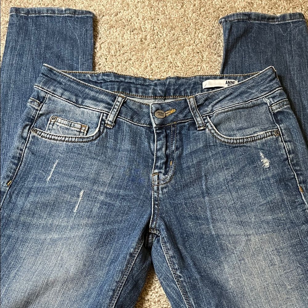 Anine Bing Distressed Skinny Jeans Size 26